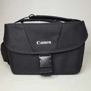Canon 100ES Borsa a tracolla nera DSLR 9320AO23 - Foto 1 di 9