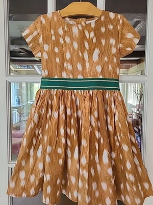 Vestido Molo Niña Fawn Talla UE 110/116 US 5 6Y (03033B) Foto 1 de 4