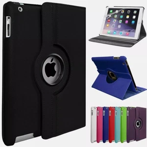 Rotating iPad Case for 10.2 10.9 10th 9th 8th 7th 6th Generation Air 1 2 Pro 11 - Picture 1 of 11