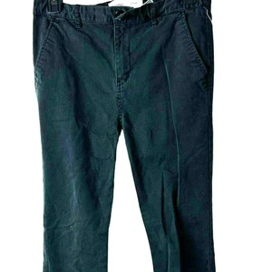 Old Navy Size 14 Kids Unisex Casual Husky Youth Black Straight Leg Jeans - Picture 1 of 7