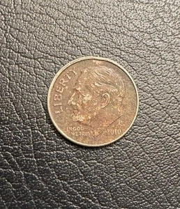 2010-P Roosevelt Dime Missing Clad Layer Error? - Uniquely Circulated 10c - Picture 1 of 4