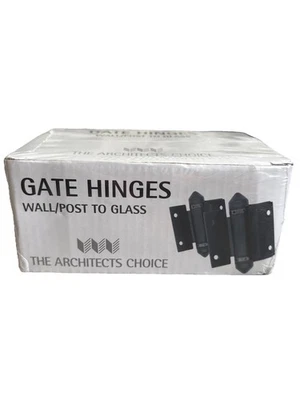 The Architects Choice Gate Hinges Wall/Post To Glass  - image 1 of 3