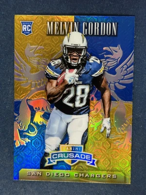 2015 Panini Crusade #CR8 Melvin Gordon Chargers RC - Image 1 of 2