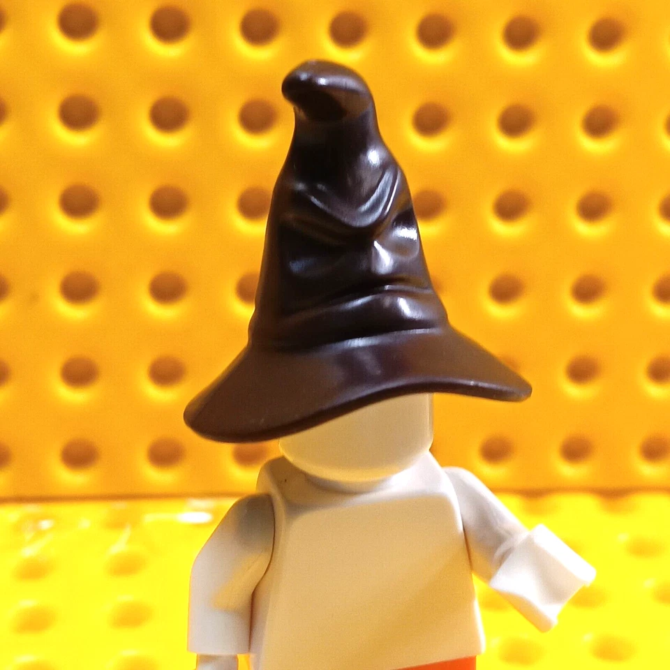 LEGO Harry Potter Sombrero parlante Mago Cono Gorra Impresión facial Decide colocación Foto 1 de 1