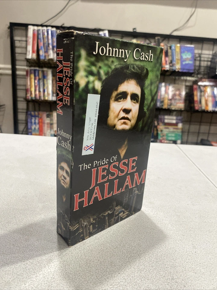 The Pride of Jesse Hallam (1981) VHS Drama Starring Johnny Cash 2000 Release Foto 1 de 1