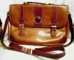 Bolso de Mano ANDANTINI Vintage Cuero Marrón - Original Moda Italiana - Imagen 1 de 8