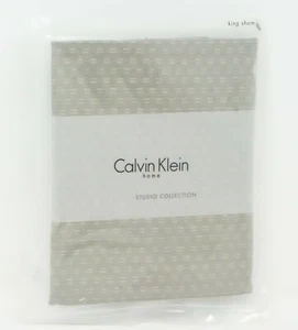 Calvin Klein Home Studio Dash Thorn Geometric Pillow Sham - KING - Picture 1 of 5