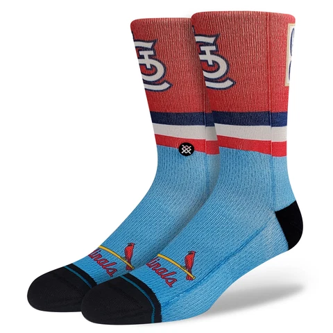 Men's Stance St. Louis Cardinals Cooperstown Collection Crew Socks Cover