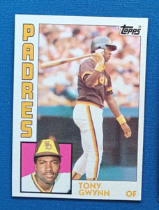 1984 Topps Baseball #251 Tony Gwynn 2nd Year San Diego Padres (C) NM or Better