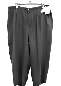 Liz Claiborne Dress Ankle Pants Trousers Women's Size 3X Wide Leg High Rise NEW - Picture 1 of 10