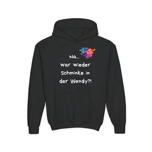 Youth Heavy Blend Hoodie - Fun and Colorful Quote Sweatshirt for Kids - Picture 1 of 19