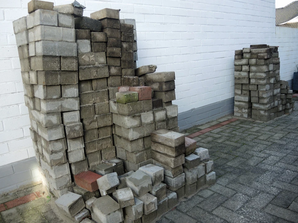 Pflastersteine, grau 21x10x8 ca. 7 qm - Bild 1 von 1
