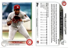 Orelvis Martinez 2022 Topps Pro Debut Baseball Card PD-157 Vancouver Canadians