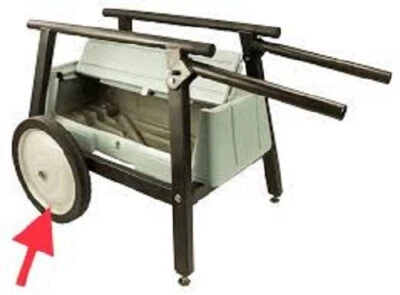 RIDGID 150A200A Rolling Stand Cart 1224 535 PIPE THREADER Replacement Wheel Tire - Image 1 of 4