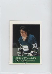 1974-75 NHL Action Album Stamps Gerry O'Flaherty