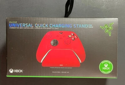 Official XBOX Universal Quick Charging Stand ONLY [ Pulse RED ] NEW - Image 1 of 4