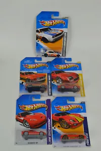 Lot Hot Wheels Dodge Challenger Ford GTX1 IROC-Z Mustang Mach Copyright 2011 - Bild 1 von 5