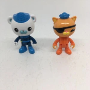 Mattel Octonauts Capt Barnacles & Kwazii Figures - Picture 1 of 6