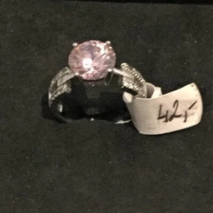 Ring aus Silber. Größe 18. 18,5 mm . Ca 5 Gramm. - Bild 1 von 3