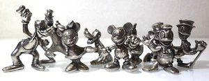 FAMILIA DISNEY ✱ 9 Figuras Dunkin Premium Metal De Colección ~ BIMBO 2000 ~ RARO - Imagen 1 de 11