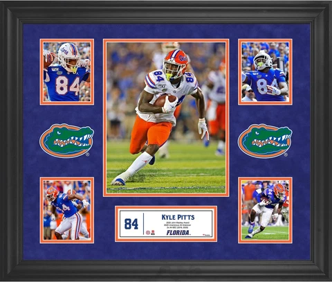 Kyle Pitts Florida Gators Framed 5 Photo Collage Cover