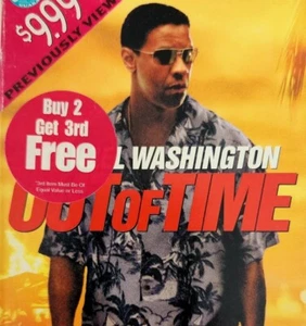 2001 Out of Time Vintage VHS Action Denzel Washington Dean Cain - Picture 1 of 2