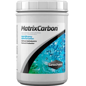 Seachem Matrix Carbon 2 Liters Hi Efficiency Spherical Carbon Marine Freshwater - Picture 1 of 2