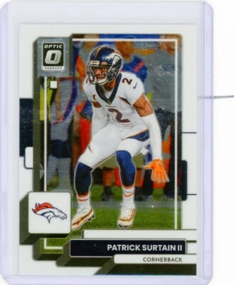 2022 Donruss Optic #62 Patrick Surtain II Broncos - Image 1 of 2