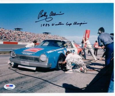 Bobby Allison NASCAR Legend signed 8x10 Photo PSA/DNA auto Winston Cup Inscripti - Image 1 of 2