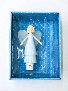 NEW Hallmark “Winged Blue Dress Angel” Home Decorative Night Light ~ NIB - Picture 1 of 3