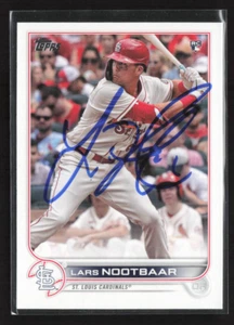 Lars Nootbaar Signed Autographed 2022 Topps Series One #58 St. Louis Cardinals - Picture 1 of 2