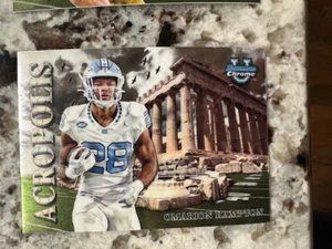 2024 Bowman U Chrome Acropolis Karte North Carolina Tarheels Omarion Hampton A-7 - Bild 1 von 1