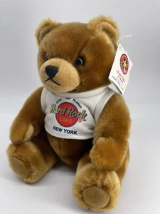 Vintage HARD ROCK CAFE New York Save the Planet Teddybär Plüsch mit T-Shirt - Bild 1 von 8
