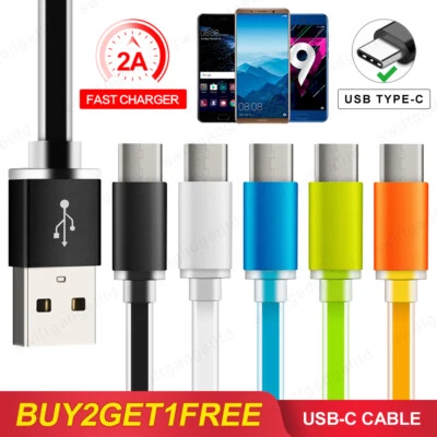 USB Type Cable for Huawei P50 P40 P30 P20 Pro USB-C Fast Charger Charging Lead - Image 1 of 4