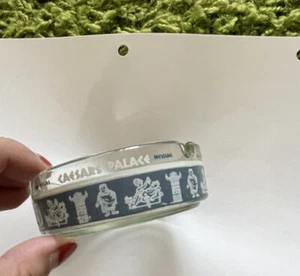 Vintage Ashtray Caesar's Palace Hotel Casino Glass Las Vegas Nevada - Picture 1 of 4