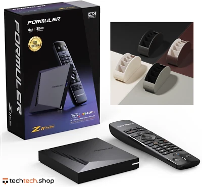 Formuler Z11 PRO MAX BT1 EDITION BUNDLE INCLUDES REMOTE ORGANIZER -UK PLUG - Image 1 of 4