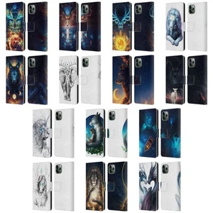 JONAS "JOJOESART" JÖDICKE WILDLIFE 2 LEATHER BOOK CASE FOR APPLE iPHONE PHONES - Picture 1 of 16