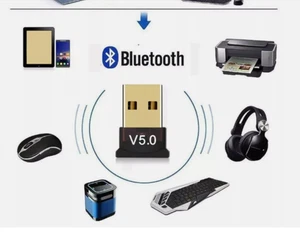 Adaptador USB Bluetooth 5.0 Velocidad Dongle Inalámbrico para PC Computadora Windows XP 10 11 - Imagen 1 de 6