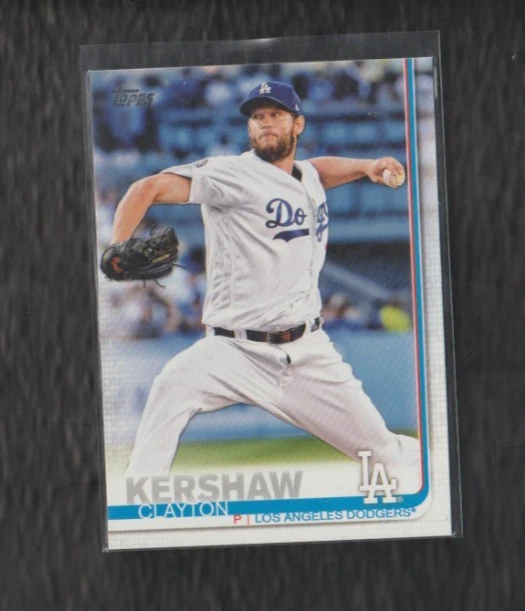 2019 Topps Clayton Kershaw - Image 1 of 1