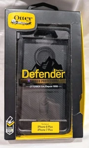 OtterBox DEFENDER PRO Series mit Holster für Apple iPhone 8+ / 7+ - SCHWARZ - Bild 1 von 7