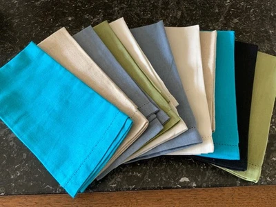 Linen Blend Large Napkins 20 x 20 NEW - Image 1 of 3