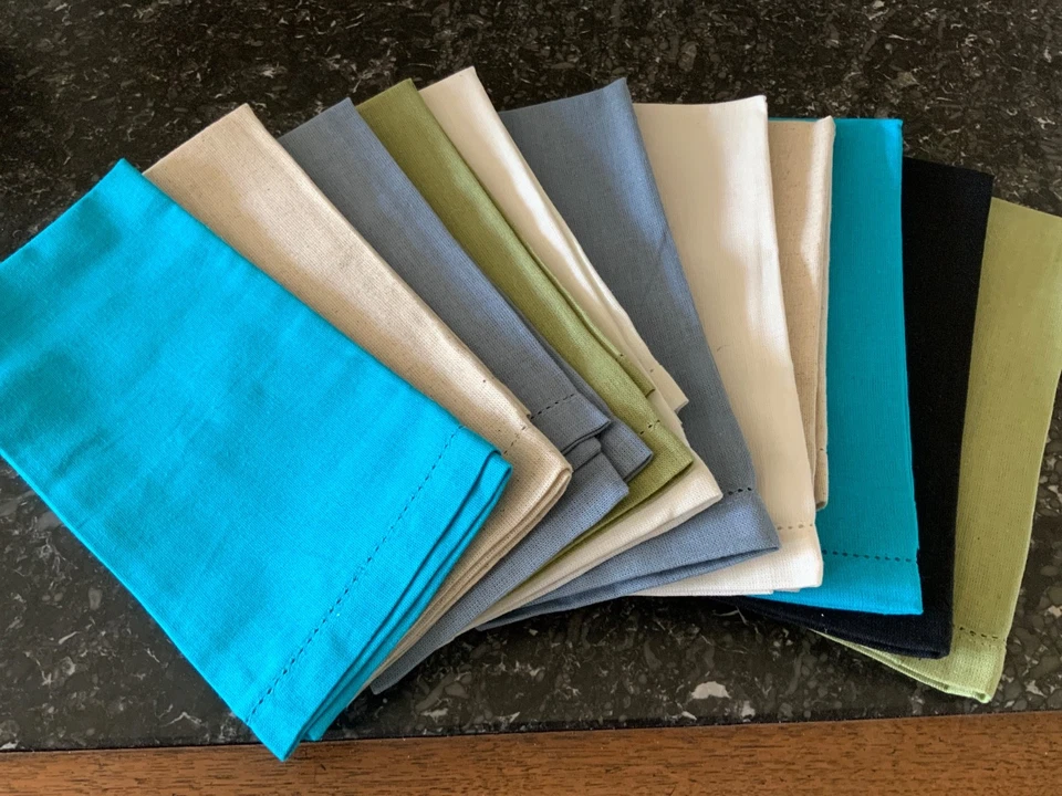 Linen Blend Large Napkins 20 x 20 NEW - Image 1 of 3