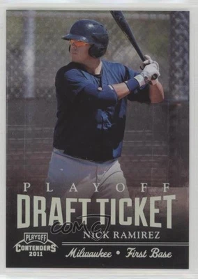 2011 Playoff Contenders Draft Tickets Playoff Tickets /99 Nick Ramirez #DT61 - Image 1 of 2