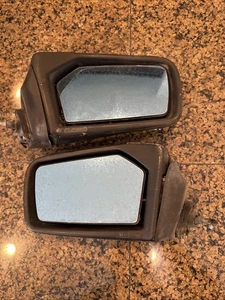 1975-82 Mercedes-Benz R107 450SL 380SL PAIR Side Door Rear View Wing Mirrors - Picture 1 of 24