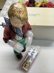 Goebel M.I.Hummel “Little Fiddler” Porcelain/Soft Body IOB w/papers - Picture 1 of 13