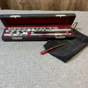 Muramatsu Flute Model 113 Silver Head Joint Professional Handmade Instrument - Picture 1 of 9