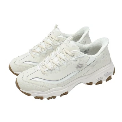 Skechers D Lites Slip-Ins Off White Men Lifestyle Casual Shoes 232667-OFWT - Immagine 1 di 4