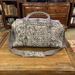 Large Travel/weekend Duffel French Paisley by Vera Bradley - Picture 1 of 20