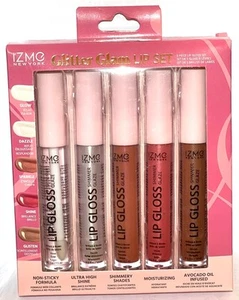 IZME NY Shimmer Glitter Glam Lip Kit GLOW, DAZZLE, SPARKLE, SHINE & GLISTEN - Bild 1 von 3