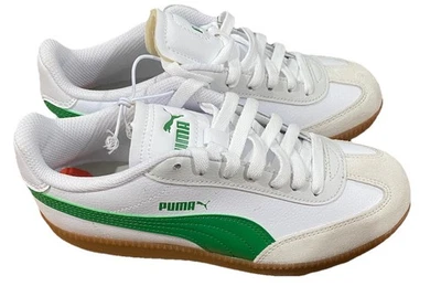 Puma Green And White Sneakers, Forever Better, Men’s Size 6- Running Shoes NEW - Image 1 of 4